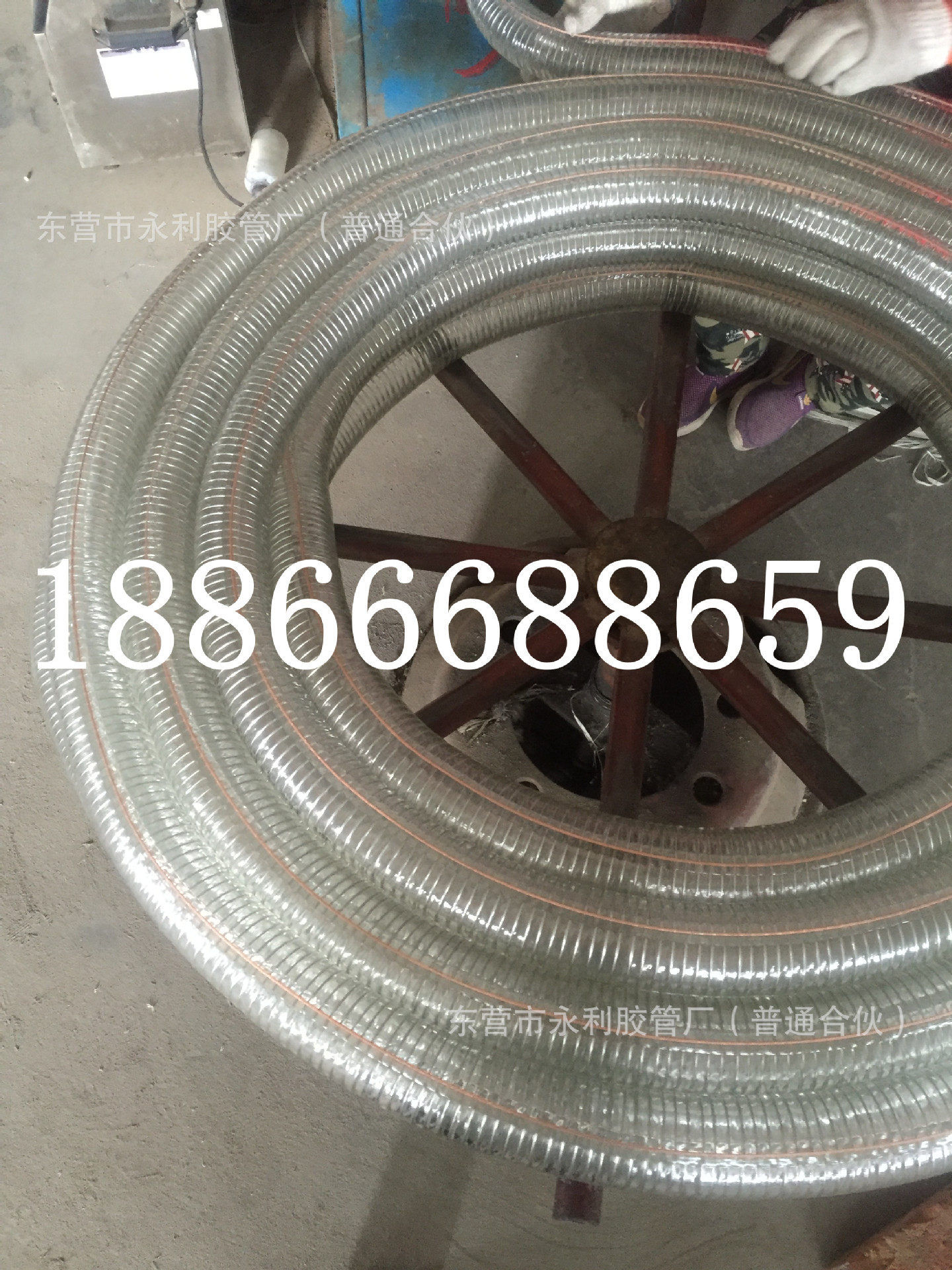 耐低温-40度1寸1.2寸1.5寸透明防静电输油管PVC硅胶钢丝卸油管