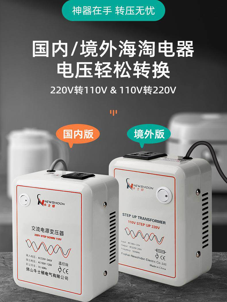 220V转110V/100V升压变压器