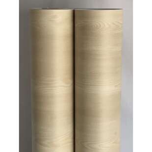 特厚原木纹背胶自粘墙纸壁纸家居改色翻新贴纸装 饰贴膜波音软片