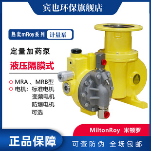 MiltonRoy米顿罗定量泵mRoy系列液压隔膜计量泵MRB11型不锈钢泵头