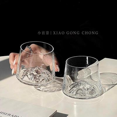 洋酒杯富士山杯中古冰山杯