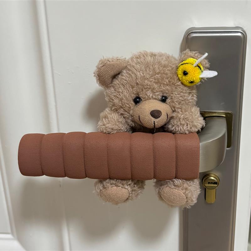 门把手防静电套可爱儿童圆