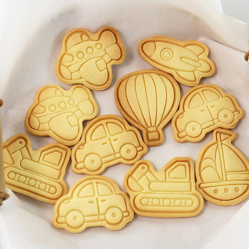 饼干模具按压式交通工具汽