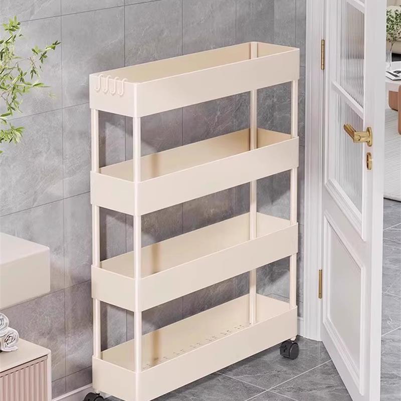 卫生间置物架夹缝收纳柜浴