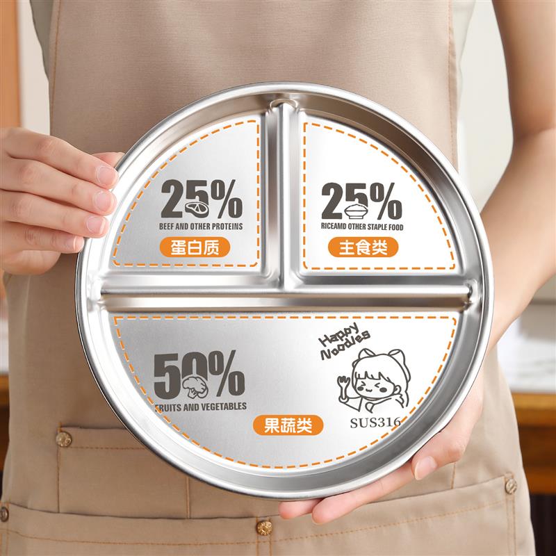 211减肥餐盘分格盘子大人