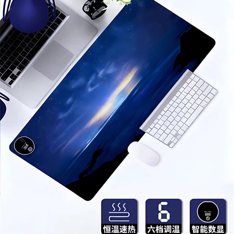 德国加热鼠标垫发热暖桌垫