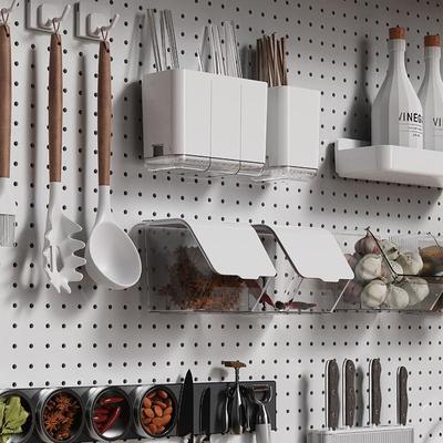 免打孔洞洞板配件大全圆孔