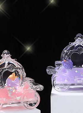 创意液体沙漏入油南瓜车摆