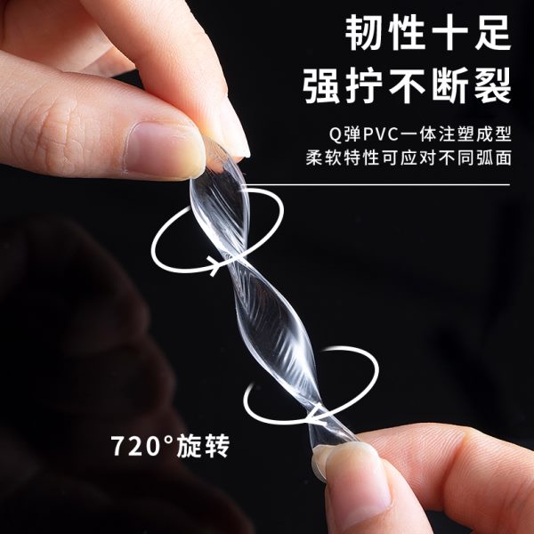 门把手防撞条门挡器阻门透明硅胶垫冰箱柜门吸防磕碰神器无痕静音