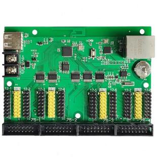 瑞合信128WUN3200B网络控制卡LED电子显示屏网口单色双色全彩卡