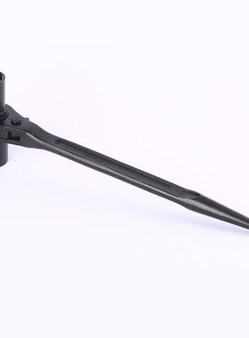 加长头黑色电力专用尖尾棘轮套筒快速扳手24-30东圣工具梅花直柄