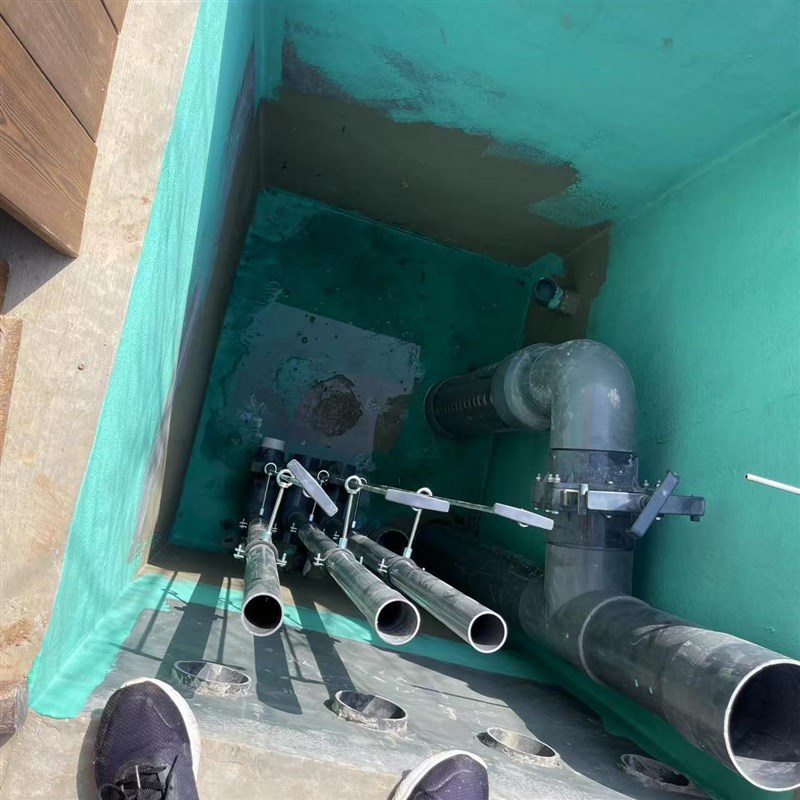 现货速发各种大小锦鲤鱼池帆布池地缸沉淀仓发散管h管沉淀增加0%