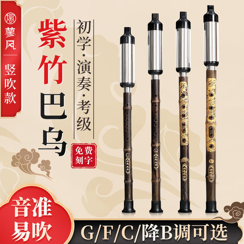 竖吹巴乌乐器儿童C调降B调G调F调