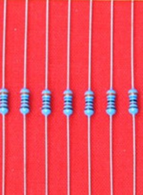 金属膜电阻 1W 1% 阻值留言 蓝色编带 1000个=46元