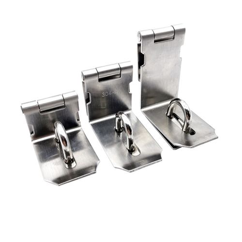 特加厚不锈钢直角锁扣柜子门扣抽屉锁搭扣I防盗老式木门90度门鼻