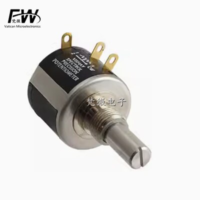 高品质Vishay精密3/5圈绕线电位器MOD533配旋钮1K2K5K10K20K可调