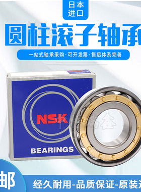 NSK圆柱滚子轴承NU412 413 414 415 416 417 418 EM EW ET