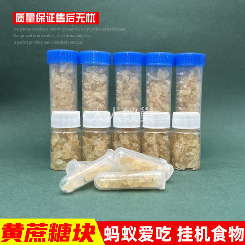 蔗糖块蚂蚁食物挂机首选