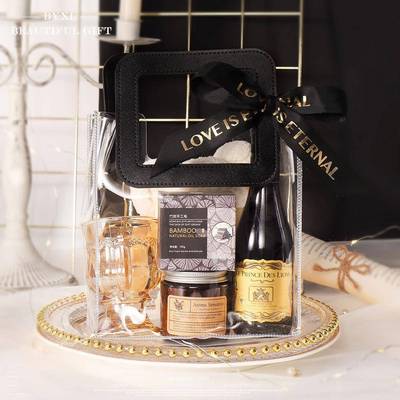 伴郎伴手礼男士实用结婚高档手提袋婚礼宾客回礼高级成品套装礼盒