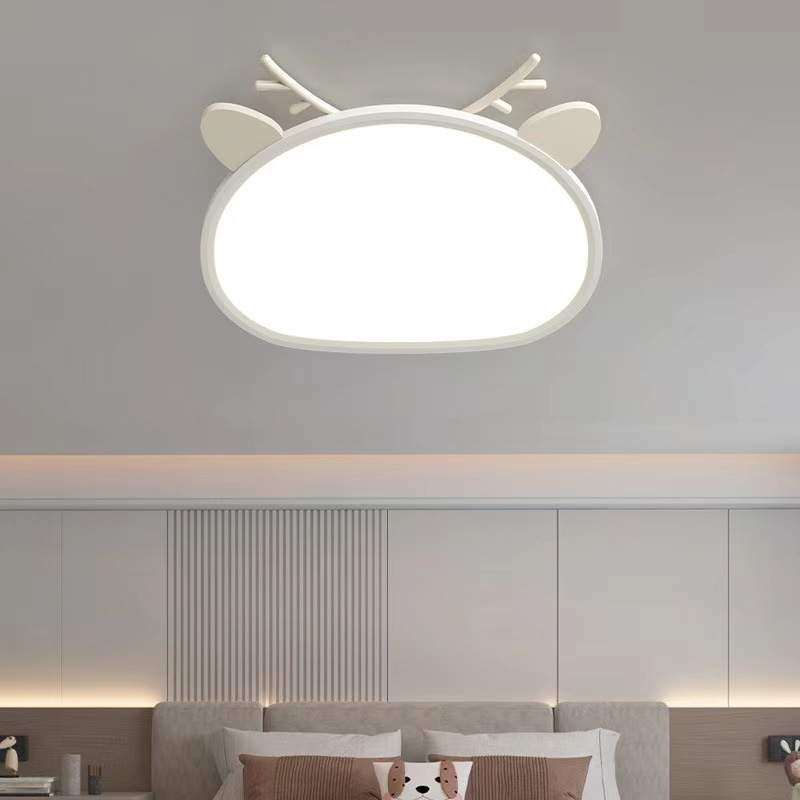 全光谱小鹿灯智能护眼卧室吸顶灯高级感卡通男孩女孩儿童房间灯,3C数码配件,USB灯,淘宝优惠券,粉丝福利购,淘宝优惠卷