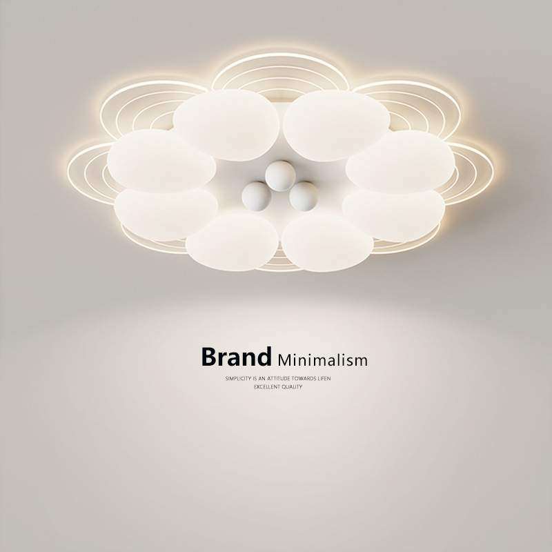 奶油风客厅主灯圆形家用大厅灯简约现代2025新款护眼吸顶灯卧室灯,3C数码配件,USB灯,淘宝优惠券,粉丝福利购,淘宝优惠卷