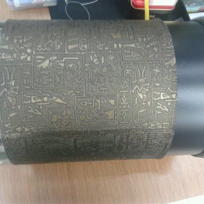 欧式复古时尚创意皮革双层垃圾桶筒金属卫生桶家用U酒店宾馆埃及