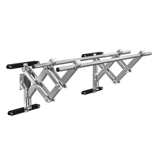 阳台晾衣神器防盗窗护栏s窗外晾衣架免打孔不锈钢晒衣杆免打孔衣