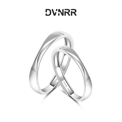DVNRR永恒恋曲 设计师原创简约925银纪念日送对象