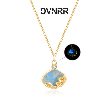 DVNRR贝海拾光【陈姝君同款】夜光精致轻奢S925银可发光七夕礼物