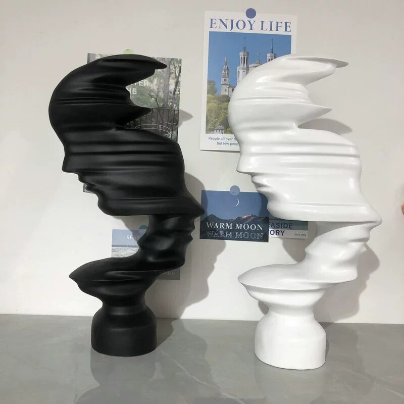现货速发简约抽象人物摆件个性创意风格家居装饰品电视柜玄关摆设