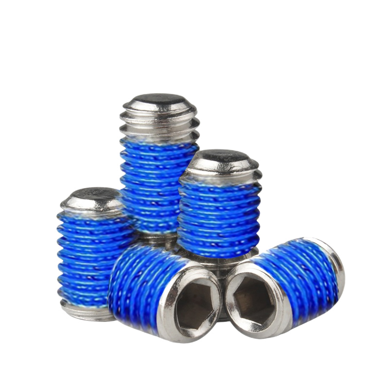 速发钢4不锈0平端紧定螺丝钉M2.5M4M5紧6M8内六角无头M定机米顶丝