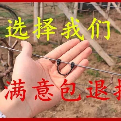 速发猕猴桃葡萄绑枝卡套袋绑枝机绑枝卡扣扎丝葡萄绑枝卡子包邮