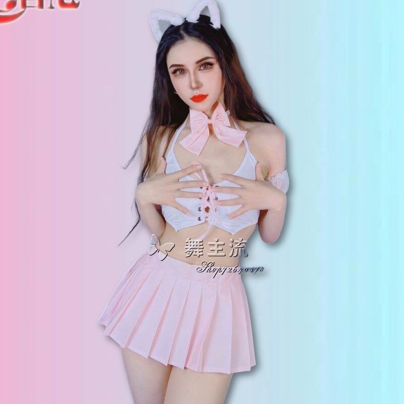 速发酒吧派对演出服o秀DJ巡场可爱气氛互动DS领舞服短裙套装新款