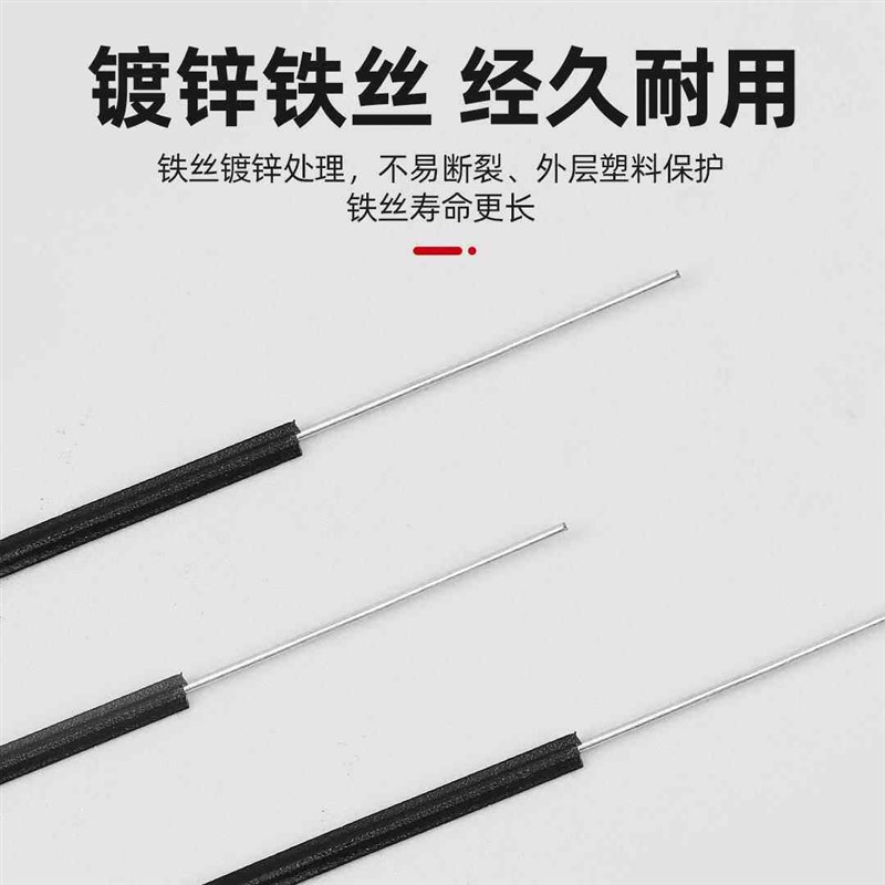 速发电镀锌铁丝扎丝0.55mm 葡萄园艺电线扎带pvc包塑包胶铁芯绑丝