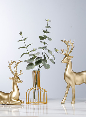 速发端件饰间装房品轻奢高档简约办公室桌面新婚礼物客厅高摆大气