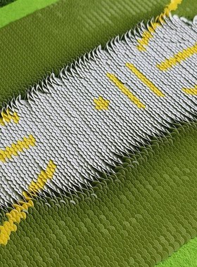 Golf Training Mat For Swing Detection Batting Ball Trace Det