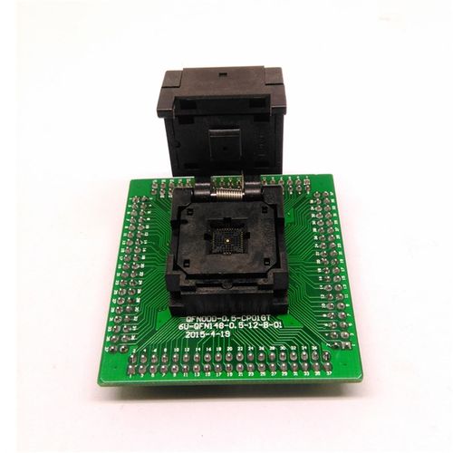 QFN48,MLP48,MLF48 引脚间距0.5mm48QN50K17070  烧录座 清空座