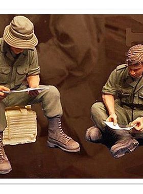 36373# 1/35 Resin Figure Model GK Australian Soldier Unpaint