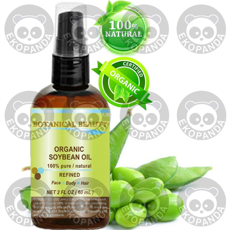 Botanical Beauty ORGANIC SOYBEAN OIL Pure, 60ml