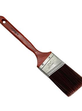 艺术斜角刷红色白色长柄刷涂料油漆斜毛刷工具墙刷清洁扫灰刷子