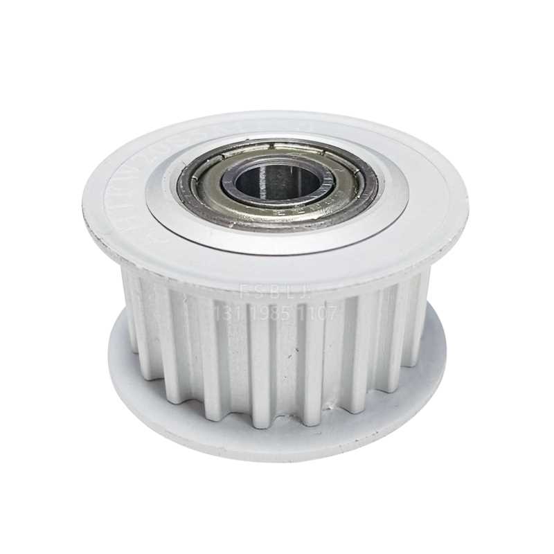 。两侧轴承同步轮S5M26齿 槽宽1722/27 涨紧皮/带轮 调节指向轮惰