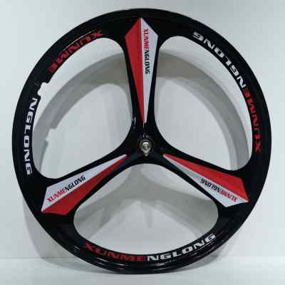 新包邮16/18/20/22/24寸26寸三刀合金一体铝轮自行车轮组登山车轮