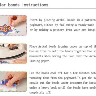 PUPUKOU pack KID GREAT Iron Beads Hama 5mm pcs 500