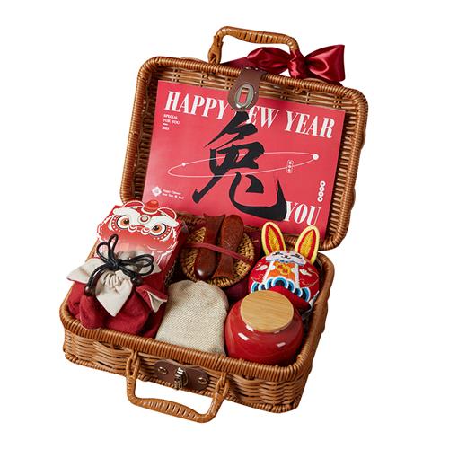 创意过年中国风礼物高端新年手提礼盒2023年货礼品企业年会伴手礼