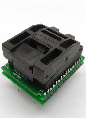 QFP32(7*7)-0.8烧录座SA636清空座 编程座 烧写座QFP32 老化座