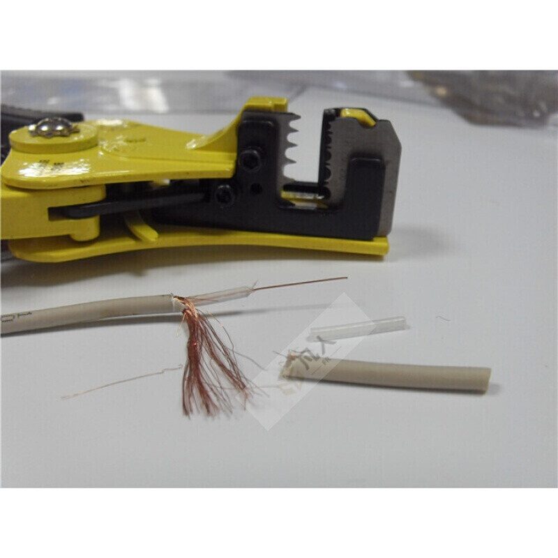 2M线压线钳+2M剥线钳2兆压钳L9头C4头NEC头C3压线钳+剥皮钳剥线