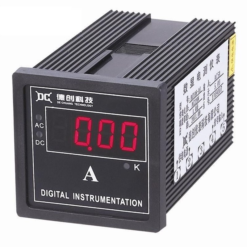 。优质 数显交流电流表 单相 数显电力仪表 数显电流表 全尺寸