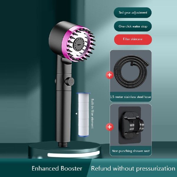 High Pressure ower Head Water Saving Adjustable 4 Modes