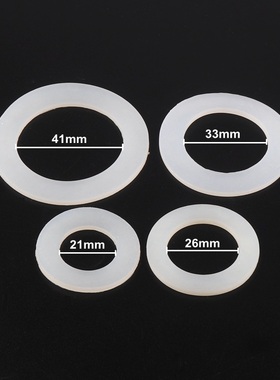 10pcs Inner DIa 21/26/33/41mm Silicone Gasket High Temperatu