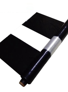 10m 0.008mm Mulch Film PE Black White Plastic Mulch Garden G